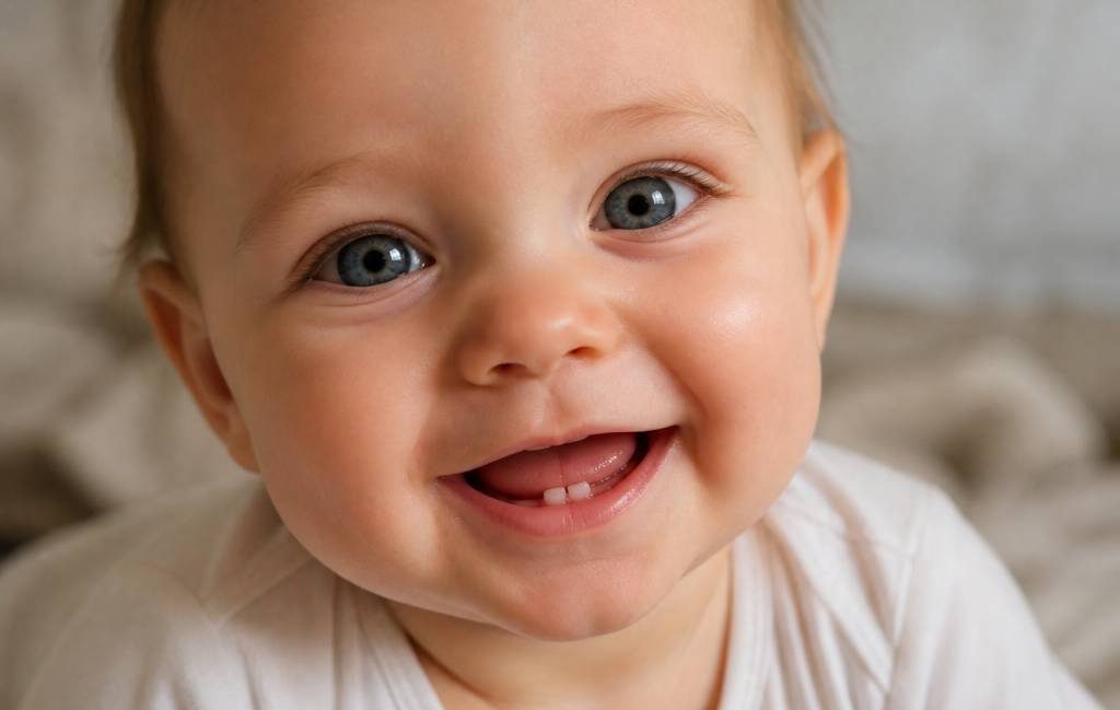 À quel âge apparaissent les dents de lait ?