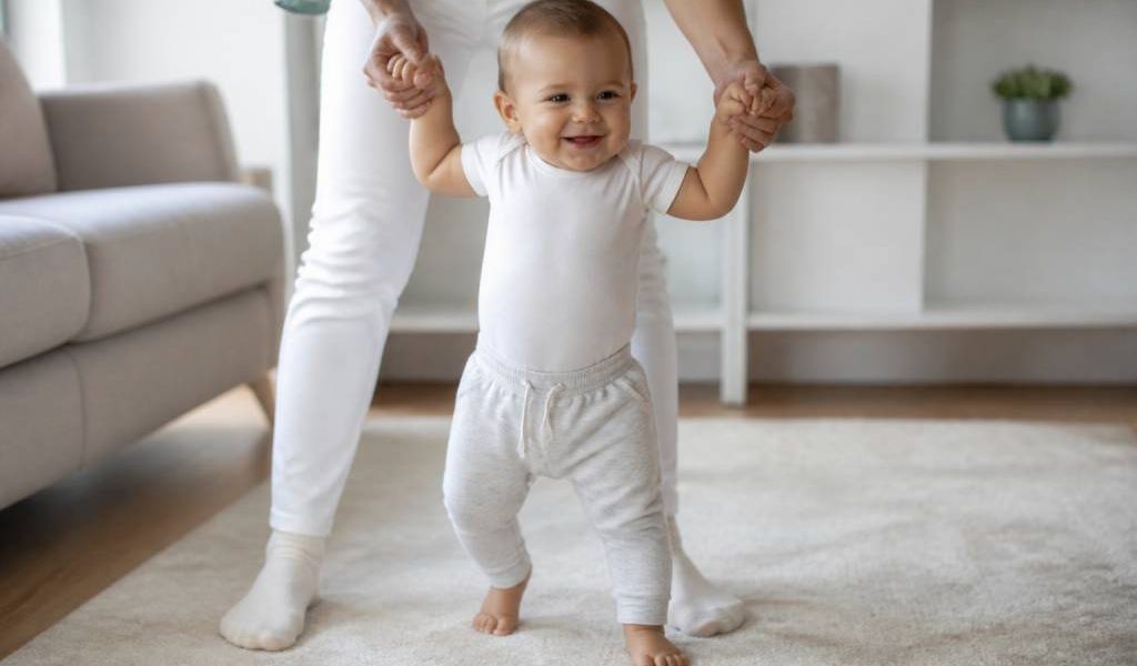 Âge marche bébé : à quel âge bébé fait ses premiers pas ?