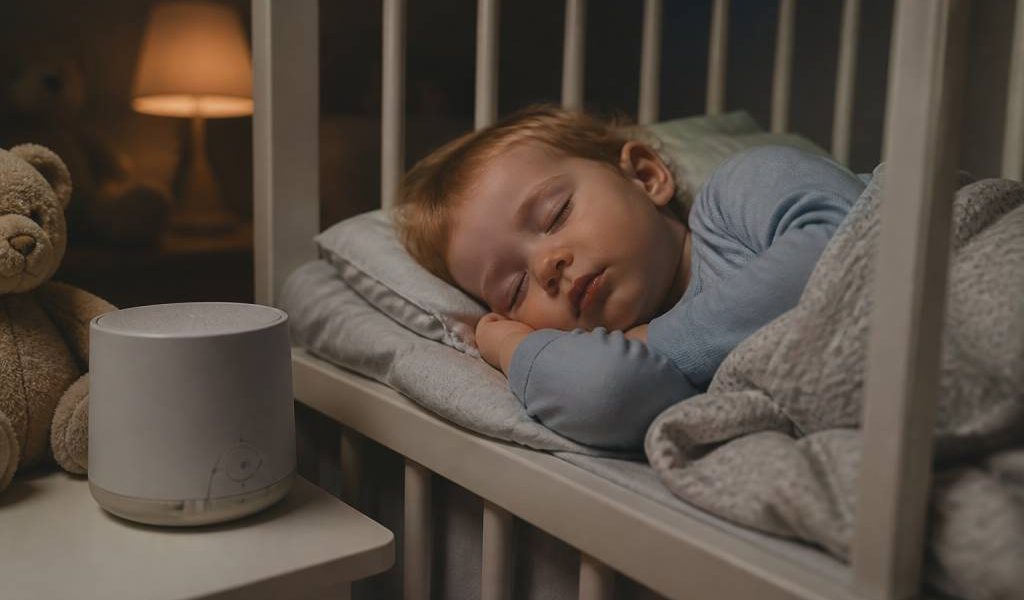 Bruit blanc bébé de 18 mois : quels bienfaits pour le sommeil ?