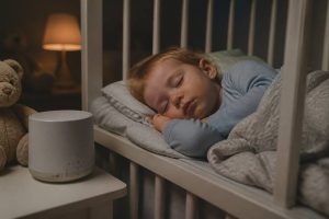 Bruit blanc bébé de 18 mois : quels bienfaits pour le sommeil ?