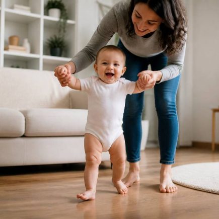 Acquisition de la marche : étapes, conseils et signes à surveiller chez bébé
