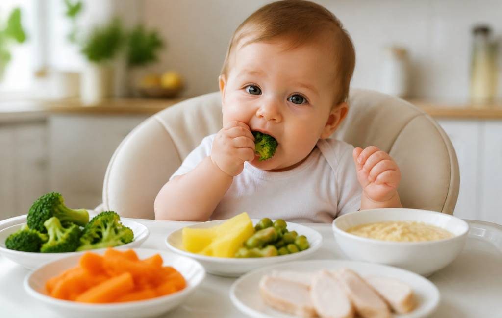 Aliments de base pour bébé : lesquels choisir selon l’âge ?