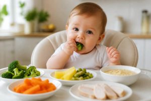 Aliments de base pour bébé : lesquels choisir selon l’âge ?