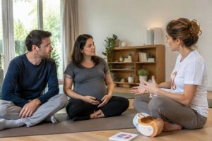 1er cours de préparation à l’accouchement : déroulement, conseils et exercices