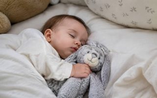 Lapin gris : comment choisir une peluche apaisante pour bébé ?