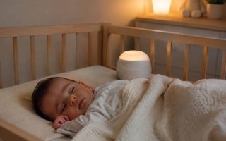 Bruit blanc pour dormir bébé : bien choisir et utiliser les sons apaisants en toute sécurité
