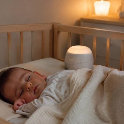 Bruit blanc pour dormir bébé : bien choisir et utiliser les sons apaisants en toute sécurité