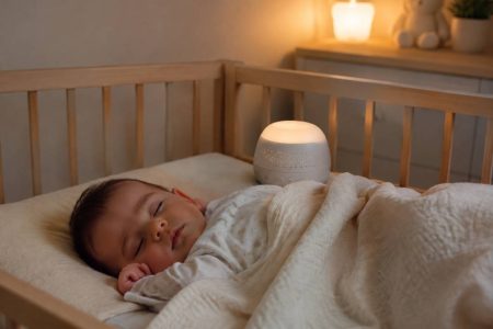Bruit blanc pour dormir bébé : bien choisir et utiliser les sons apaisants en toute sécurité