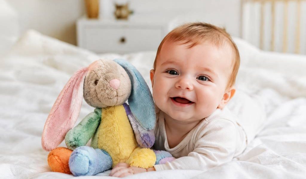 Comment choisir un doudou lapin multicolore pour bébé ?